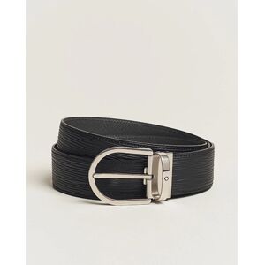 Montblanc 40mm Horseshoe Buckle Belt Black men One size Sort