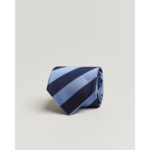 Amanda Christensen Regemental Stripe Classic Tie 8 cm Sky Blue/Navy men One size Blå