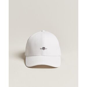 GANT High Cotton Twill Cap White men One size Hvid