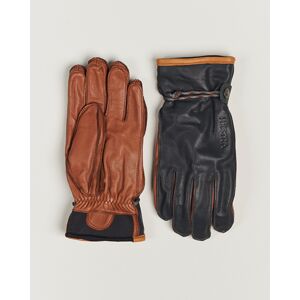 Hestra Wakayama Leather Ski Glove Navy/Brown men 8 Blå,Brun