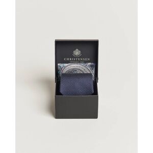 Amanda Christensen Box Set Silk Twill 8cm Tie With Pocket Square Navy men One size Blå,Flerfarvet