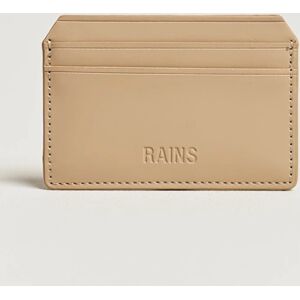 RAINS Card Holder Sand men One size Beige