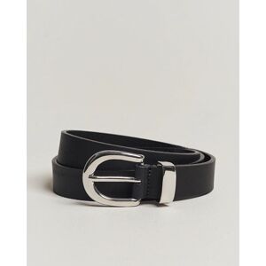 Sunflower Simple Belt 2,5 cm Black men 90 Sort