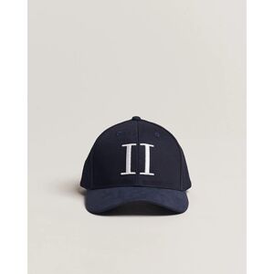 Les Deux Baseball Cap Suede II Dark Navy men One size Blå