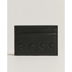 Boss Signature Leather Card Holder Black men One size Sort