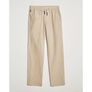 OAS Linen Long Pants Beige men S Beige