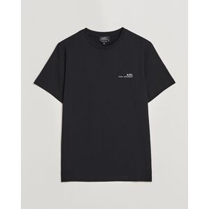 A.P.C. Item T-Shirt Black men L Sort