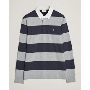 GANT Barstriped Rugger Grey/Navy men XL Grå