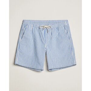 NN07 Gregor Striped Drawstring Shorts Blue/White men M Blå