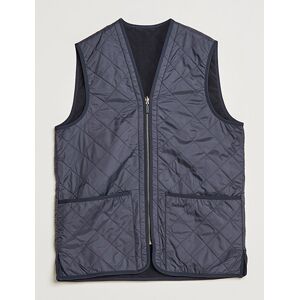 Barbour Lifestyle Quilt Waistcoat/Zip-In Liner Navy men L/UK40-42 Blå