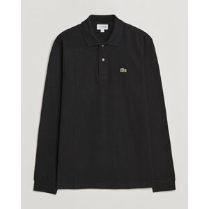 Lacoste Long Sleeve Piké Black men 6 - XL Sort