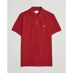 Lacoste Slim Fit Polo Piké Bordeaux men 2 - XS Rød