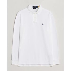 Polo Ralph Lauren Custom Slim Fit Long Sleeve Polo White men XXL Hvid
