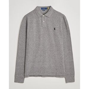 Polo Ralph Lauren Slim Fit Long Sleeve Polo Canterbury Heather men M Grå