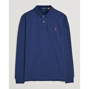 Polo Ralph Lauren Slim Fit Long Sleeve Polo Newport Navy men XXL Blå