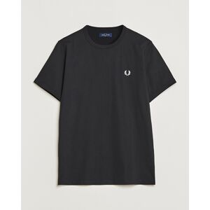 Fred Perry Ringer Crew Neck Tee Black men M Sort