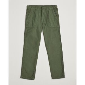 orSlow Slim Fit Original Sateen Fatigue Pants Green men 2 - S Grøn