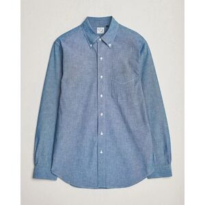 orSlow Denim Button Down Shirt Light Blue men 5 - XL Blå
