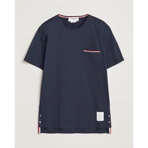 Thom Browne Short Sleeve Pocket T-Shirt Navy men 2 - M Blå