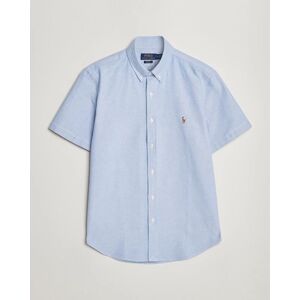 Polo Ralph Lauren Slim Fit Oxford Short Sleeve Shirt Blue men L Blå