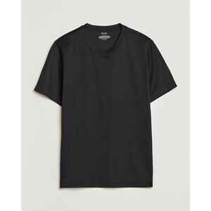 Eton Filo Di Scozia Cotton T-Shirt Black men S Sort