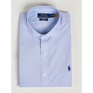 Polo Ralph Lauren Slim Fit Poplin Cut Away Dress Shirt Light Blue men 17,5(43 - XL) Blå