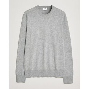 Filippa K Cotton Merino Basic Sweater Light Grey Melange men M Grå