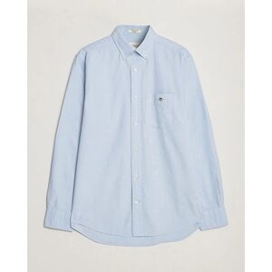 GANT Regular Fit Oxford Shirt Light Blue men M Blå