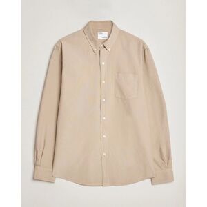 Colorful Standard Classic Organic Oxford Button Down Shirt Oyster Grey men XL Beige