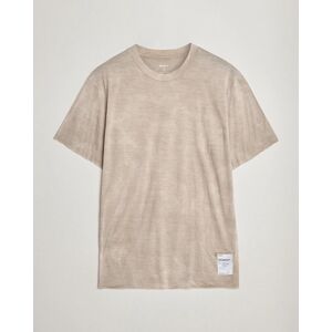 Satisfy CloudMerino T-Shirt Sun Bleached Greige men XL Beige