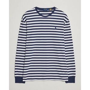 Polo Ralph Lauren Striped Long Sleeve T-Shirt Refined Navy/White men M Blå,Hvid