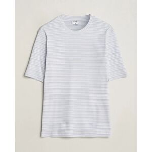Filippa K Striped Rib T-Shirt Mist Blue/White men XL Flerfarvet