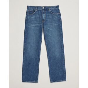 Jeanerica SM010 Straight Jeans Tom Mid Blue Wash men W32L32 Blå