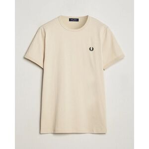 Fred Perry Ringer T-Shirt Oatmeal men M Beige