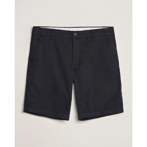 KnowledgeCotton Apparel Regular Chino Poplin Shorts Jet Black men W36 Sort