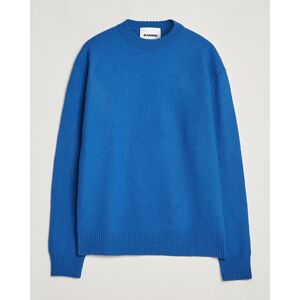 Jil Sander Lightweight Merino Wool Sweater Space Blue men 48 Blå