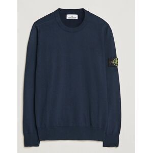 Stone Island Soft Organic Cotton Crew Neck Navy Blue men L Blå