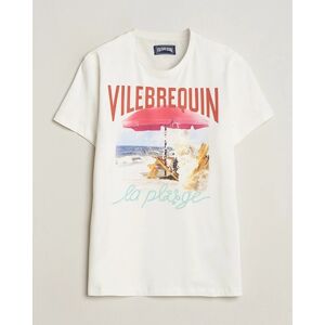 Vilebrequin Portisol Printed Crew Neck T-Shirt Off White men L Hvid