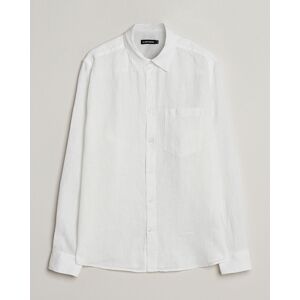 J.Lindeberg Regular Fit Clean Linen Shirt White men M Hvid