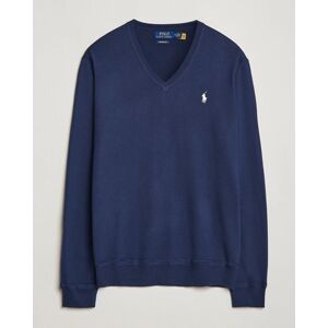 Polo Ralph Lauren Golf Wool Knitted V-Neck Sweater Refined Navy men M Blå