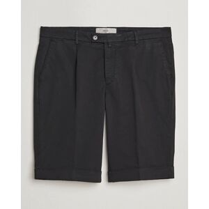 Briglia 1949 Pleated Cotton Shorts Black men 48 Sort