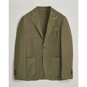 L.B.M. 1911 Jack Regular Fit Linen Blazer Olive men 48 Grøn