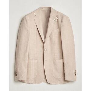 L.B.M. 1911 Jack Regular Fit Linen Blazer Sand men 48 Beige