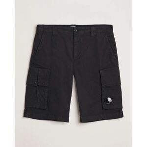 C.P. Company Twill Stretch Cargo Shorts Black men 48 Sort