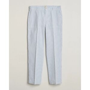 Morris Seersucker Summer Slacks Light Blue men W31 Blå