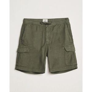 Morris Cargo Linen Shorts Olive men XXL Grøn