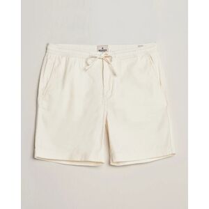 Morris Fenix Linen Shorts Off White men M Hvid