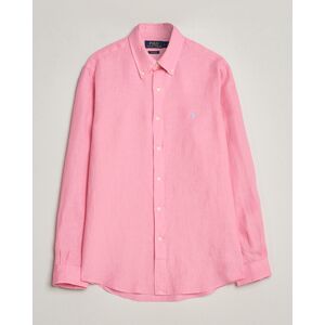 Polo Ralph Lauren Custom Fit Linen Button Down Florida Pink men S Pink