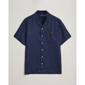 Polo Ralph Lauren Linen Pocket Short Sleeve Shirt Newport Navy men XL Blå