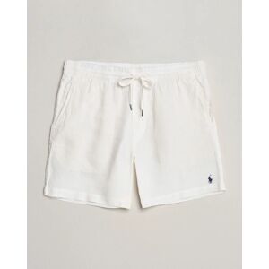 Polo Ralph Lauren Prepster Linen Drawstring Shorts Deckwash White men M Hvid